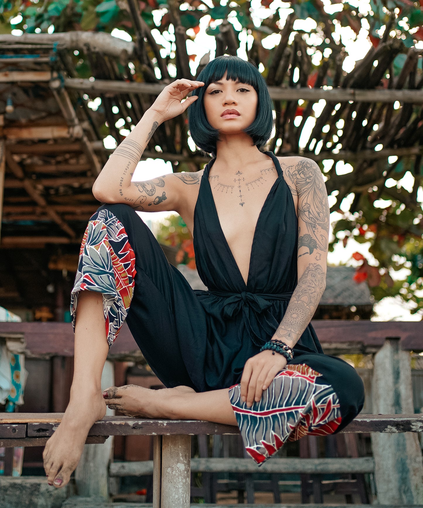 Savanna Versatile Jumpsuit (Black)