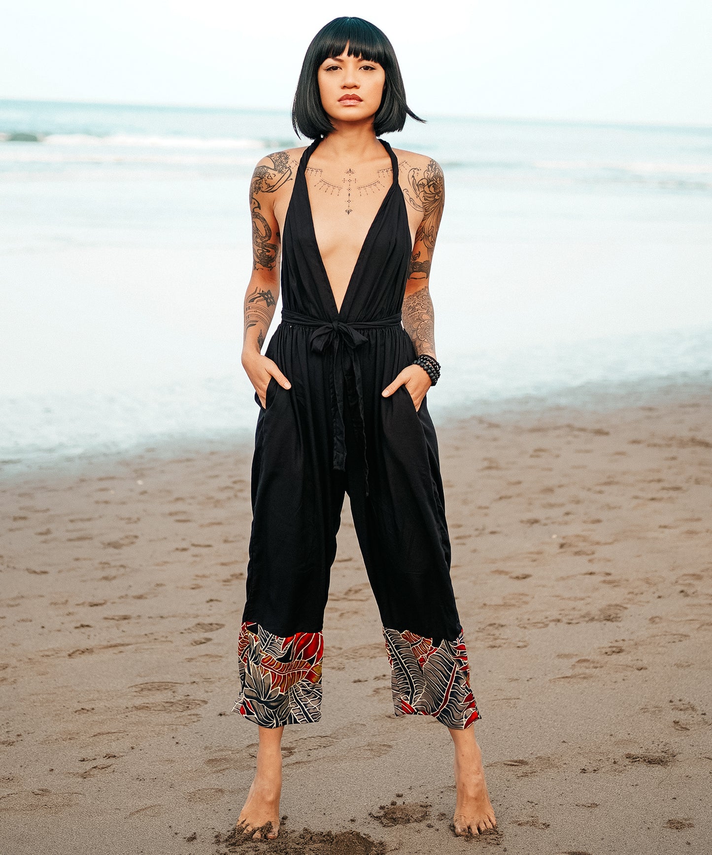 Savanna Versatile Jumpsuit (Black)