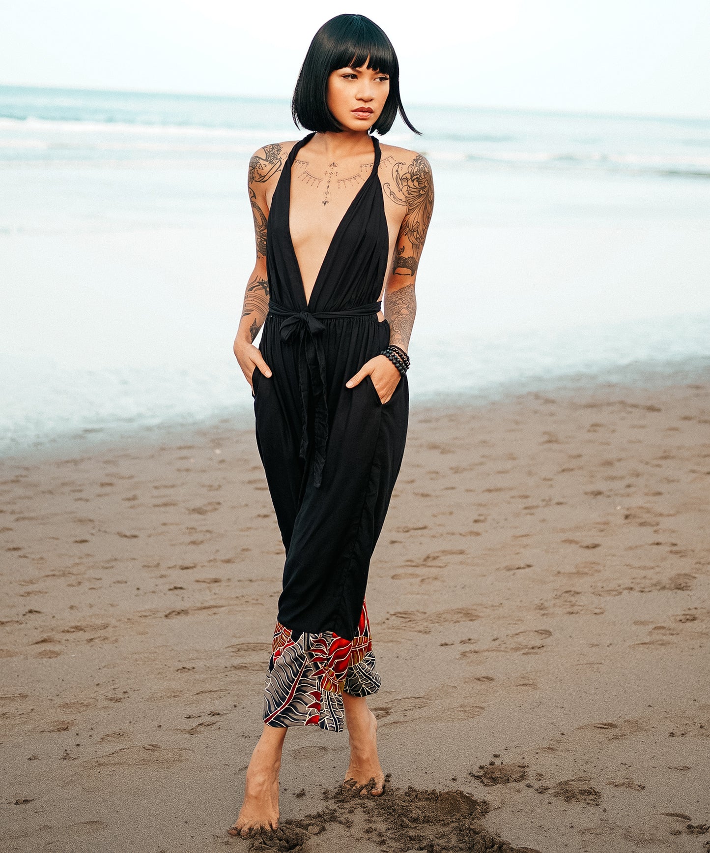 Savanna Versatile Jumpsuit (Black)