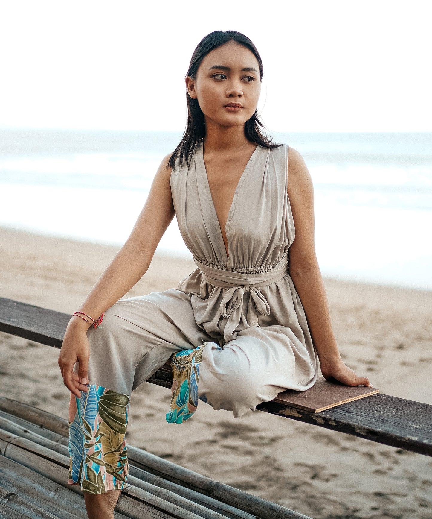 Savanna Versatile Jumpsuit (Cream)