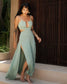 Venus Plait Dress (Bermuda Teal)