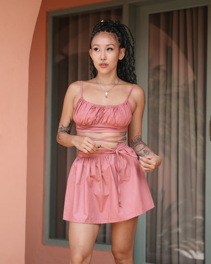 Tohira Top & Skirt Set