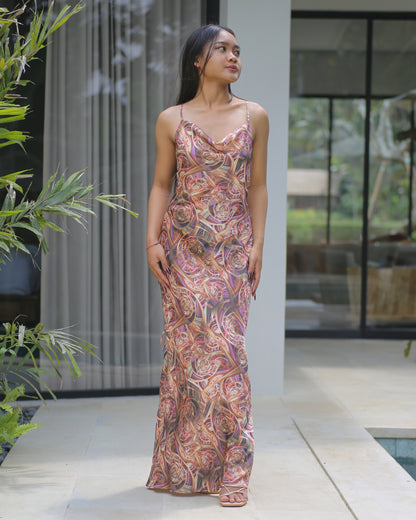 Freya Silk Dress (Fibonaci)