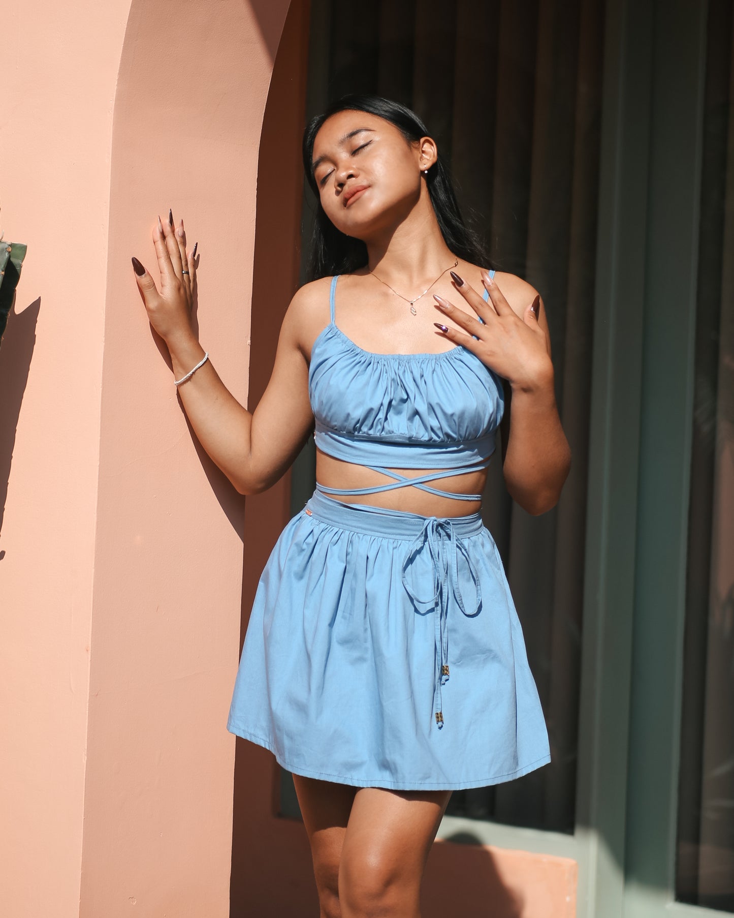 Tohira Top & Skirt Set