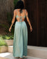 Venus Plait Dress (Bermuda Teal)