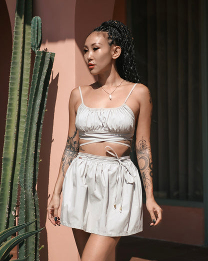 Tohira Top & Skirt Set