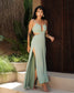 Venus Plait Dress (Bermuda Teal)