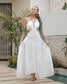 Venus Plait Dress (White)