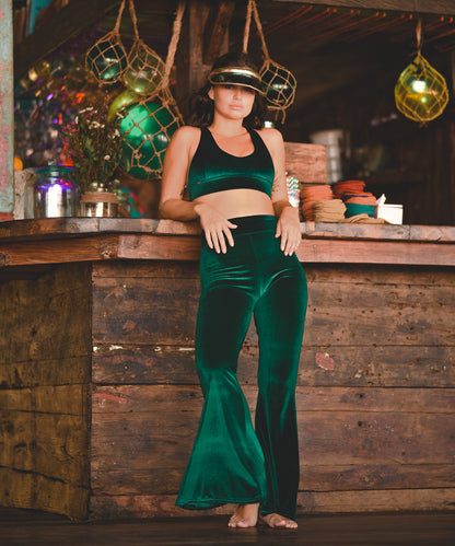 Boogie Bell Velvet Pants