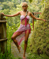 Crochet Tube/ Mini Skirt Beach Cover (Lilac)