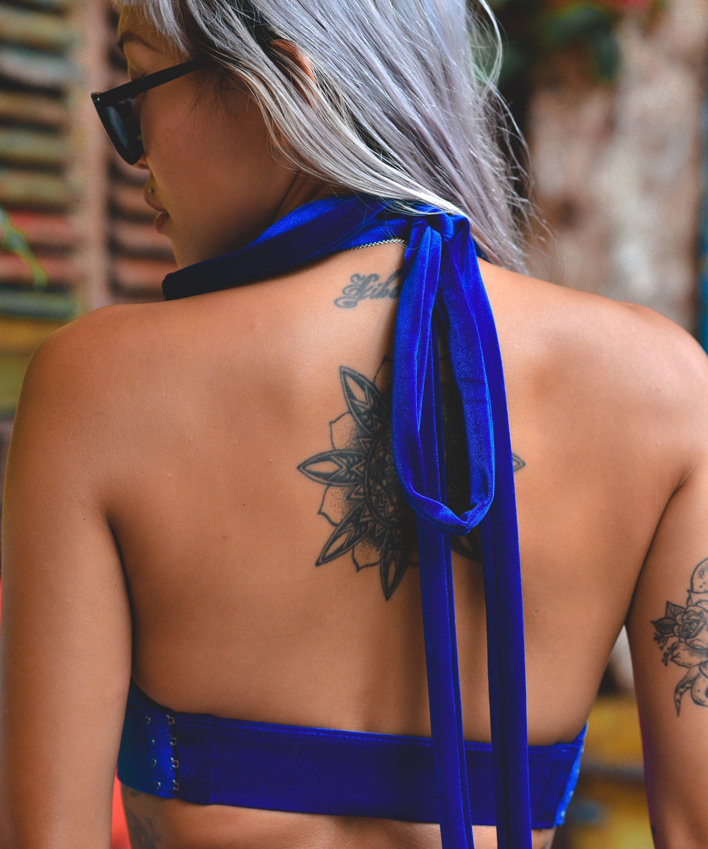Rockabilly Velvet Bikini