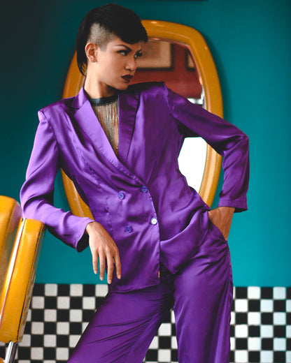 Disco Cisco Satin Pantsuit